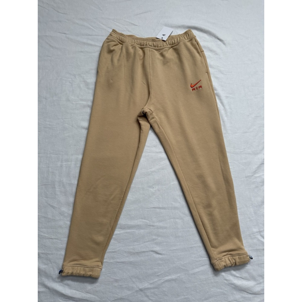 New Nike Sweatpants Joggers Beige Men's Size Large DV9845-252 Nike Sweats Men's - Picture 4 of 11